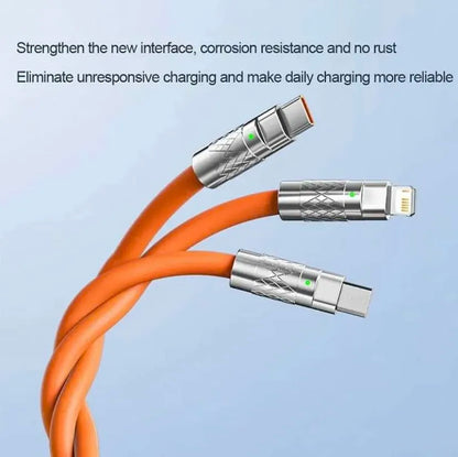 3-in-1  Ultra-Fast Data & Charging Cable