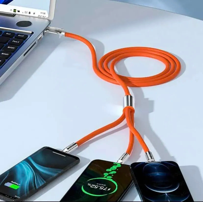 3-in-1  Ultra-Fast Data & Charging Cable